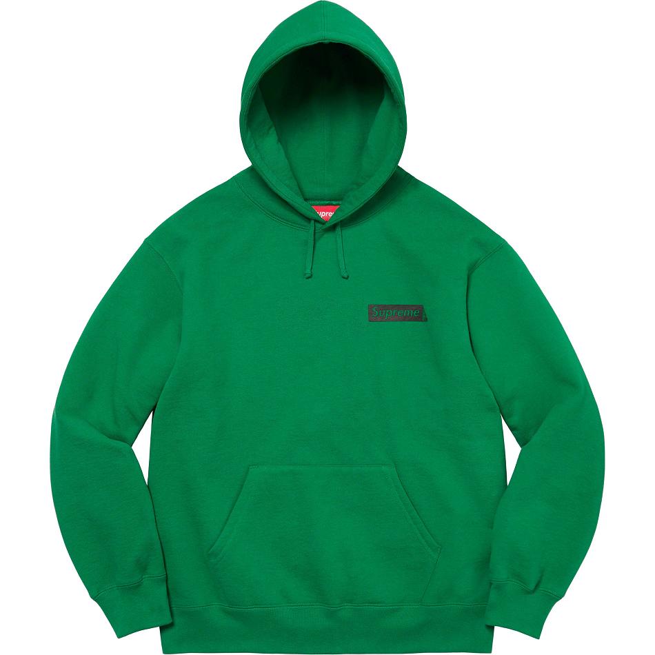 Green Supreme Fiend Hooded Sweatshirts | Supreme 341JJ